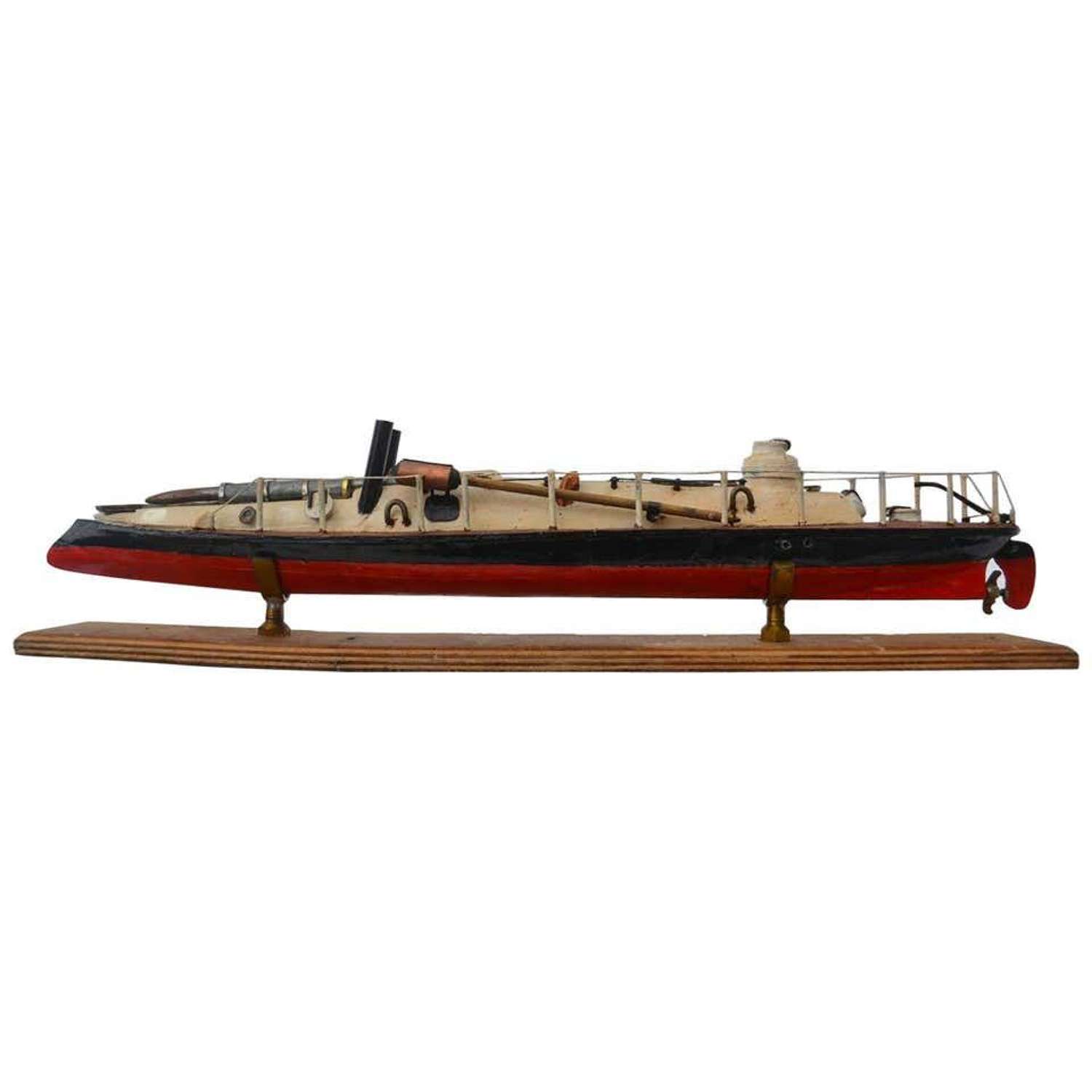 Model of 'Yarrow' Torpedo Boat, 1879