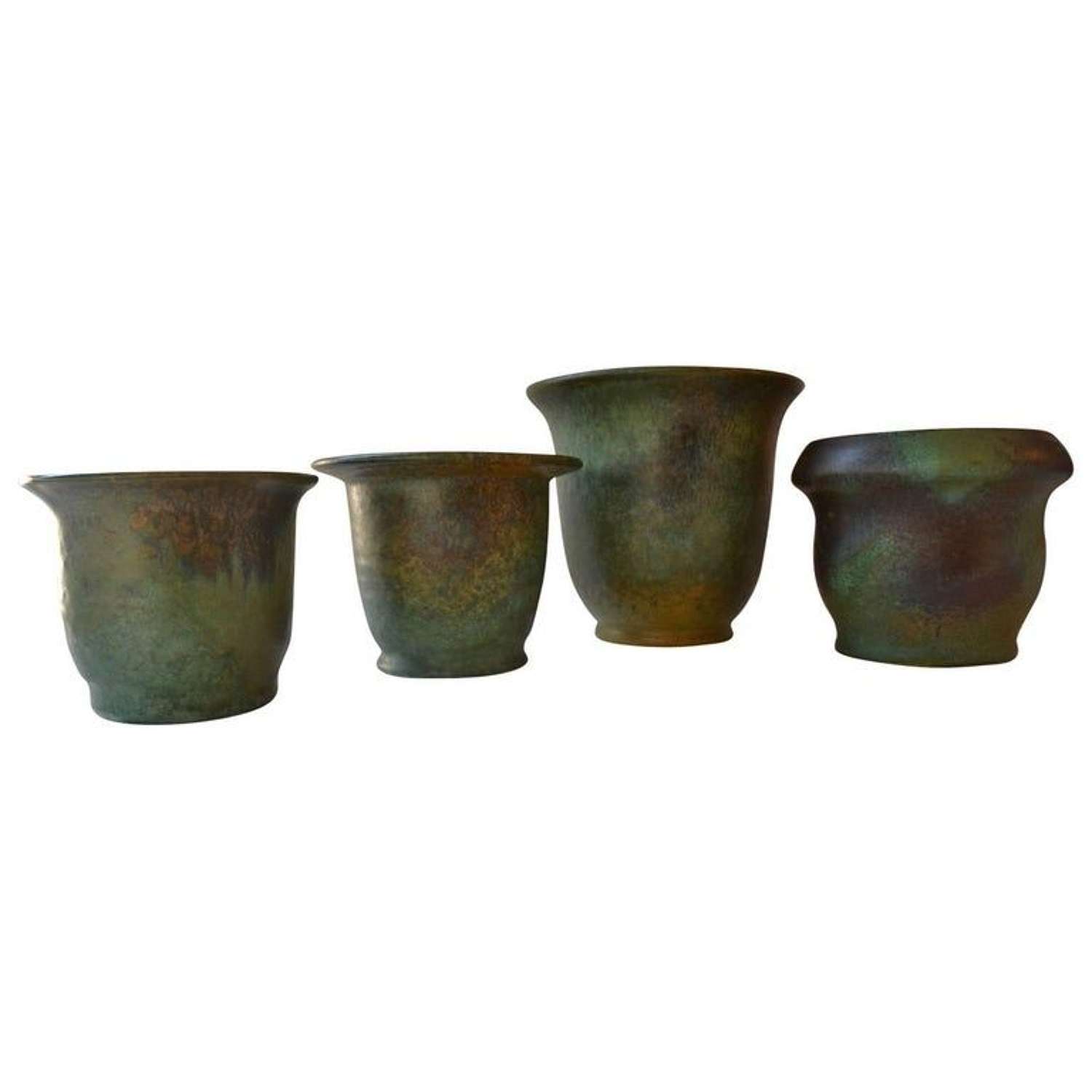Art Deco Ceramic Vases by Frans van Katwijk