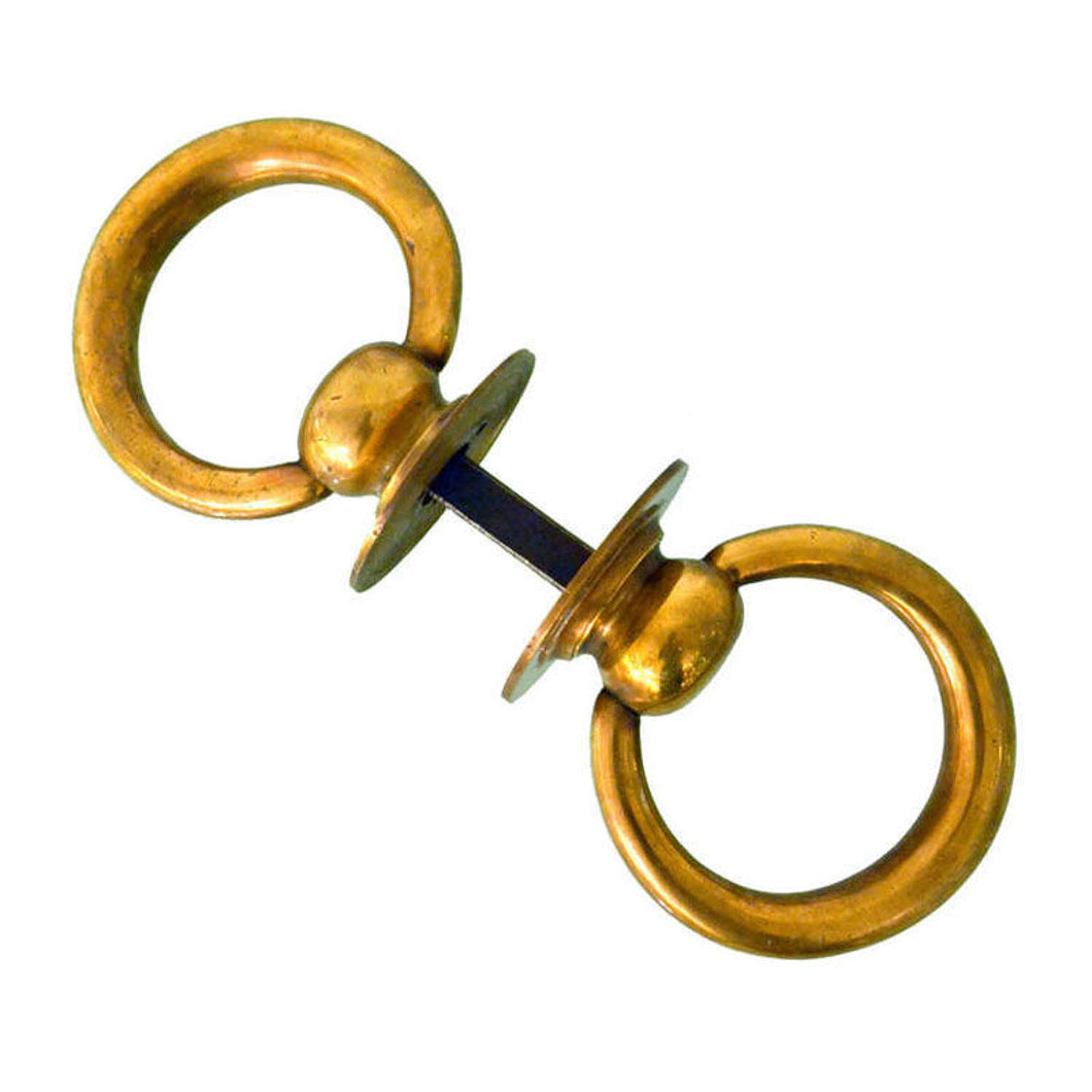 Bronze Double Ring Door Knocker or Door Handle