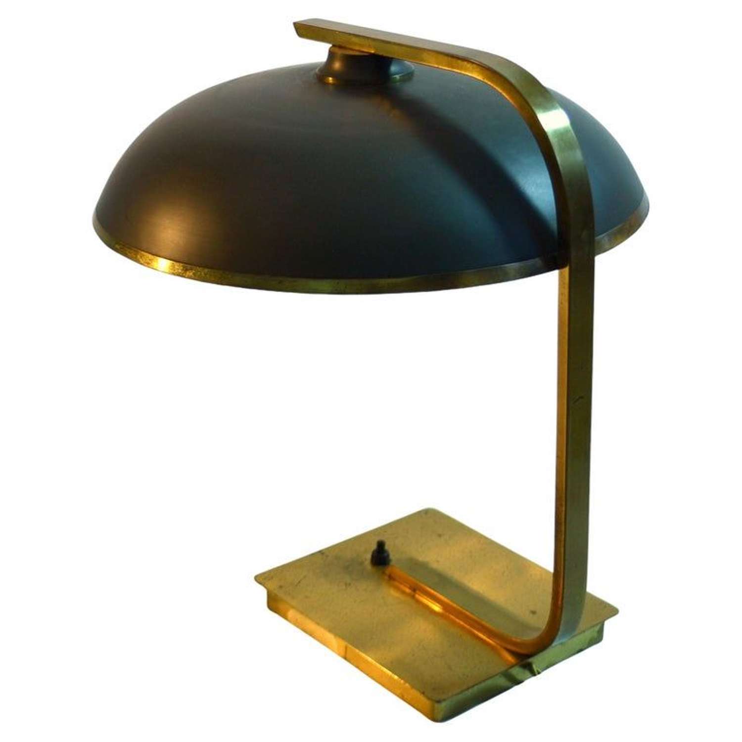 Modernist Desk Lamp Brass 1950's