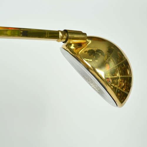 Brass Counter Balance Floor Lamp 1970's