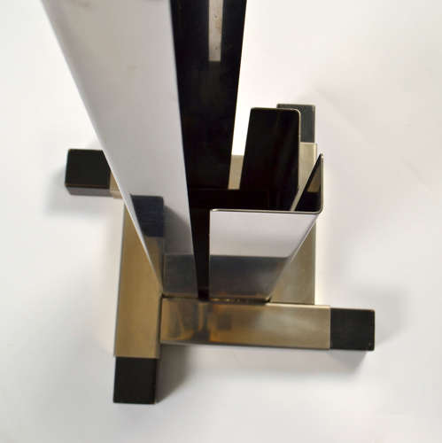 Italian Coat Stand, Umbrella Stand, Free Standing in Stainless Steel