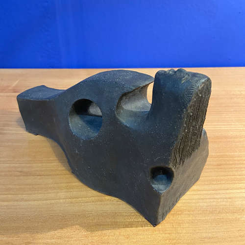 Figurative Sculpture Ceramic Netherlands 1970 of Reclining Women