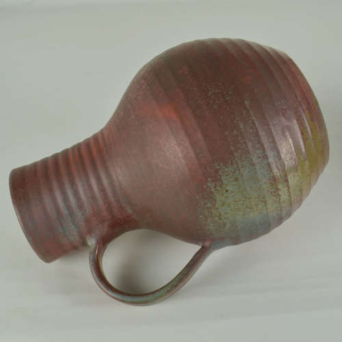 Tall Studio Pottery Earth Tone Vases Dutch 1960's