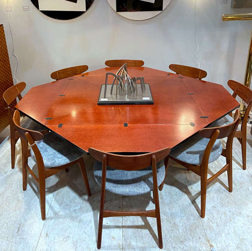 Circante Square Dining Table for 8-12 by Pauvers van den Berge