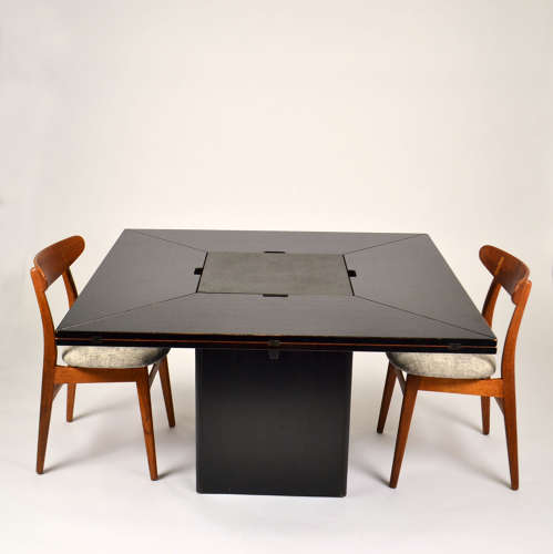 Circante Square Dining Table for 8-12 by Pauvers van den Berge