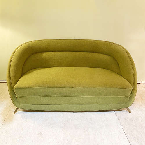 Two Seater Sofa in Spring Green by Isa Bergamo