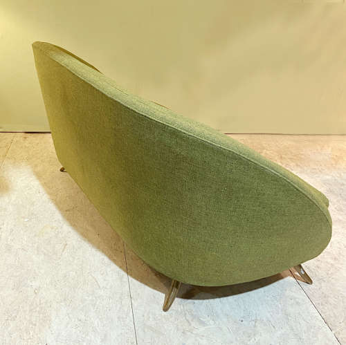 Two Seater Sofa in Spring Green by Isa Bergamo