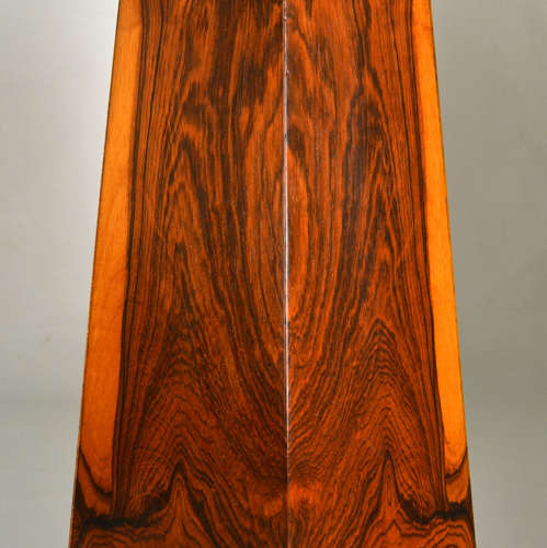 Large Hexagonal Plywood Table Lamp