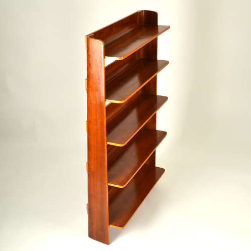Modernist Italian Free Standing Bookcase