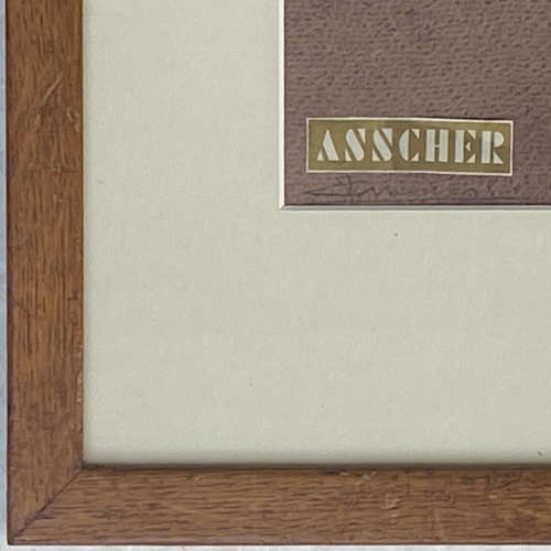Mid Century Interior Design Paintings by Asscher
