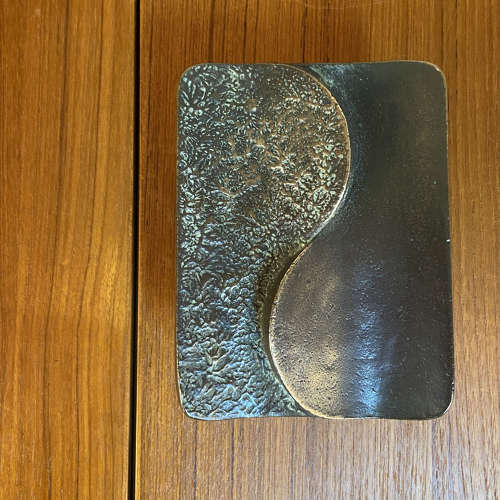 Architectural Bronze Push and Pull Door Handle with Curves.