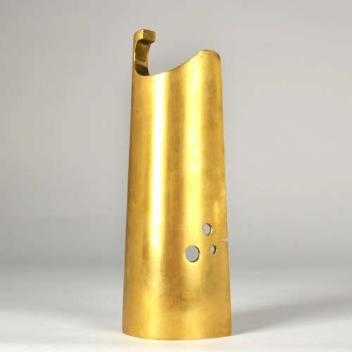 Brass Sculpture of Abstract Figure 1970's
