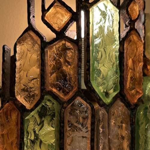 Pair of Poliarte Wall Lights by Albano Poli Murano in Multi Colour