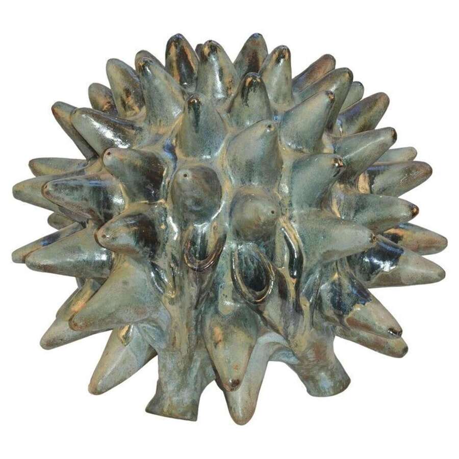 Large Organic Ceramic Floor Sculpture by Fernando Marquina Large