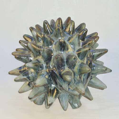 Large Organic Ceramic Floor Sculpture by Fernando Marquina Large
