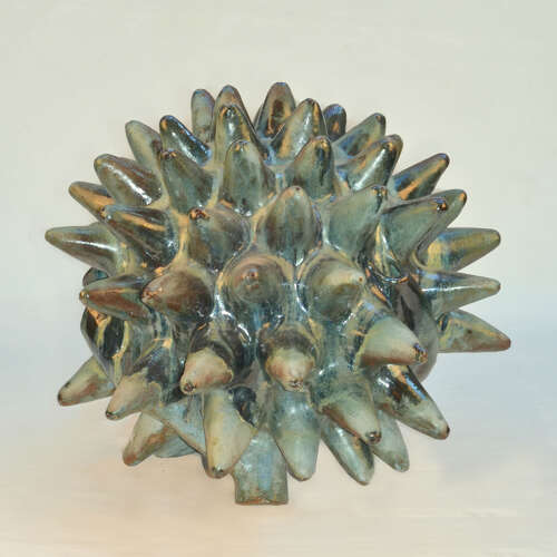 Large Organic Ceramic Floor Sculpture by Fernando Marquina Large