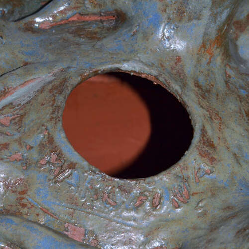 Large Organic Ceramic Floor Sculpture by Fernando Marquina Large
