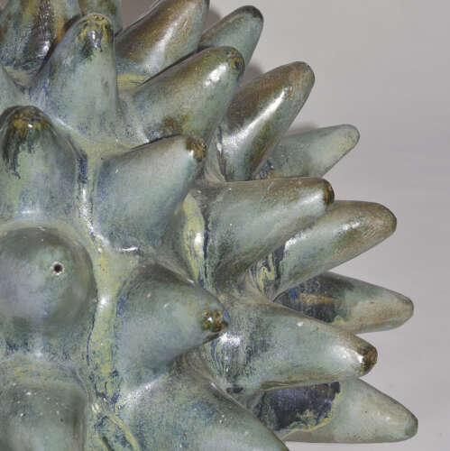 Large Organic Ceramic Floor Sculpture by Fernando Marquina Large