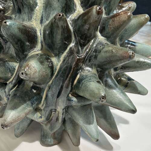 Large Organic Ceramic Floor Sculpture by Fernando Marquina Large