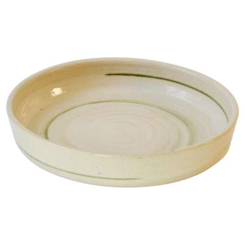 Large Studio Pottery Fruit bowl by Mobach 1980's