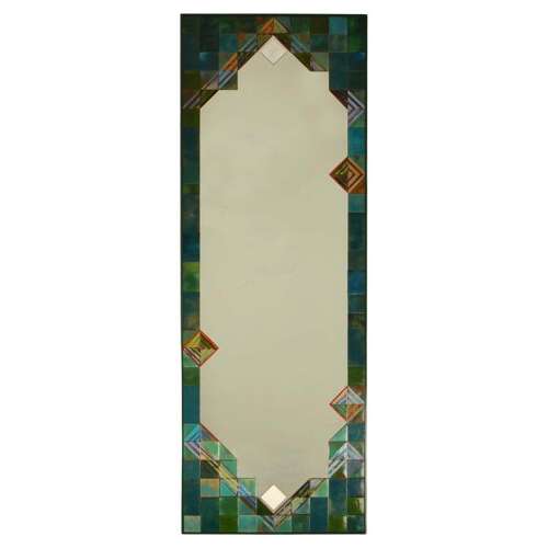 Enamel Mosaic Mirror