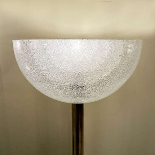 Pair of Carlo Nason LT338 Floor Lamps for Mazzega, Italy 1967