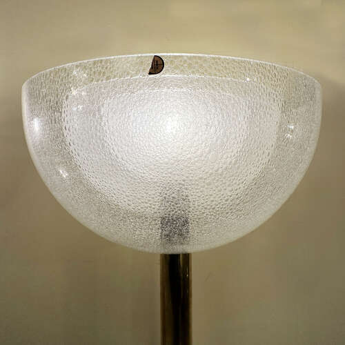 Pair of Carlo Nason LT338 Floor Lamps for Mazzega, Italy 1967