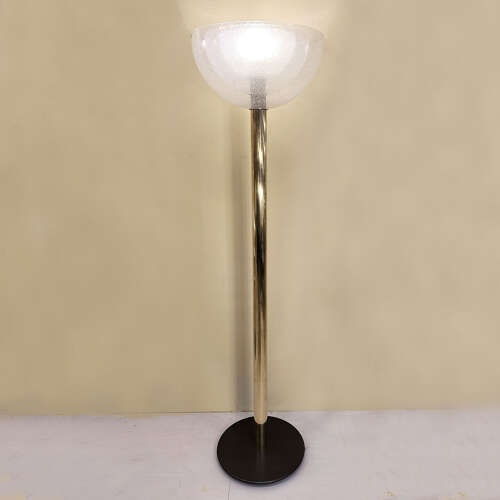 Pair of Carlo Nason LT338 Floor Lamps for Mazzega, Italy 1967