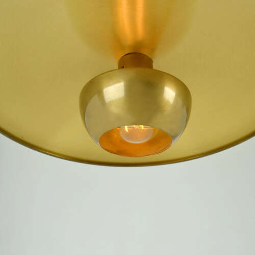 Onos 55 Double Counterbalance Lamps in Brass by Florian Schulz
