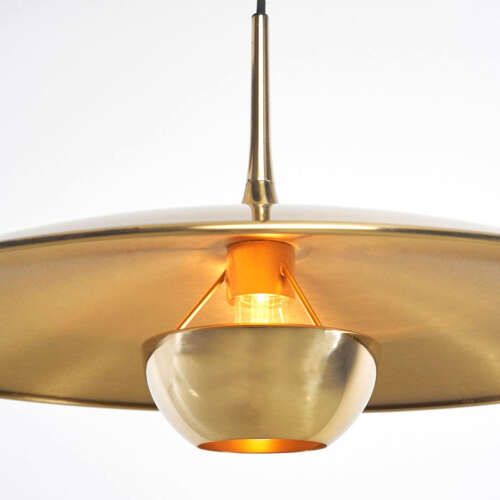 Onos 55 Double Counterbalance Lamps in Brass by Florian Schulz