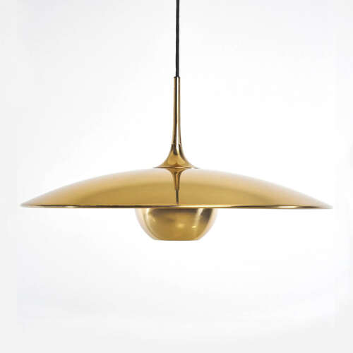 Onos 55 Double Counterbalance Lamps in Brass by Florian Schulz