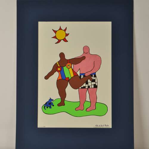 Pair of Niki de Saint Phalle
