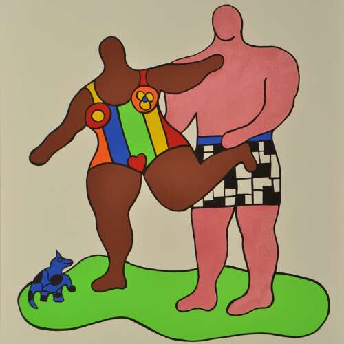 Pair of Niki de Saint Phalle
