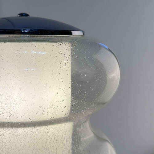 Sculptural Murano Glass Table Lamp attributed to Carlo Nason for Mazzega