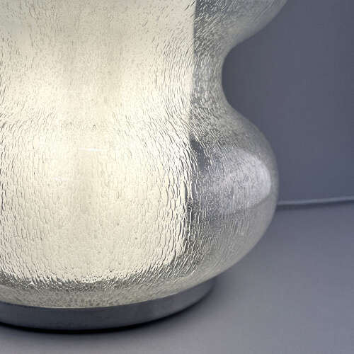 Sculptural Murano Glass Table Lamp attributed to Carlo Nason for Mazzega