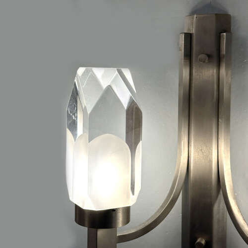 Pairs of Wall lights attributed to Gateano Missaglia, Italy 1960s